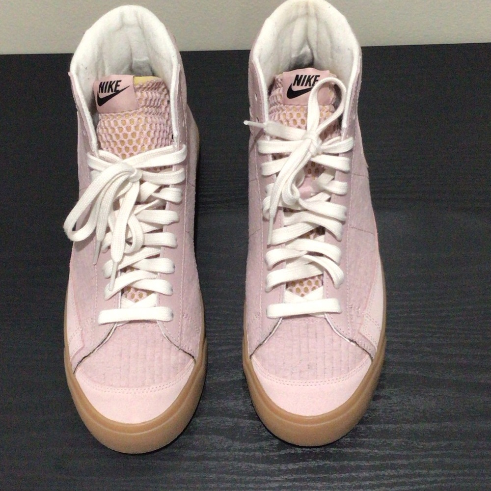Nike Blazer Pink High-Top Sneakers | Size 11 | New and Unworn - Picture 4 of 5